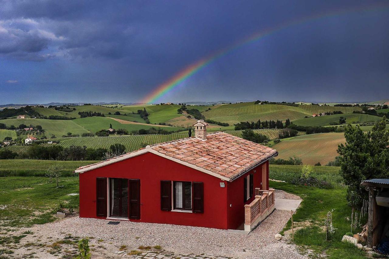 Villa La Chioccia Serra deʼ Conti Exterior foto