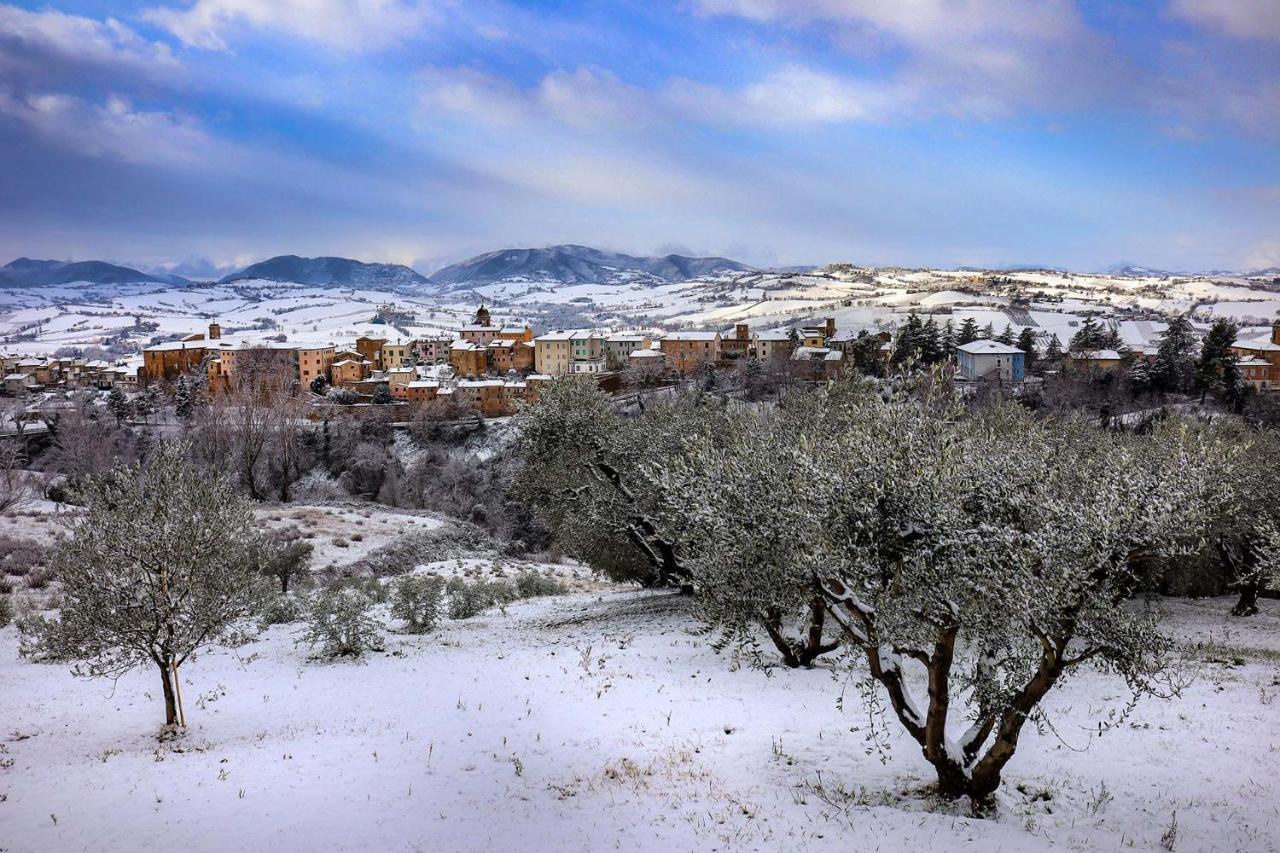 Villa La Chioccia Serra deʼ Conti Exterior foto